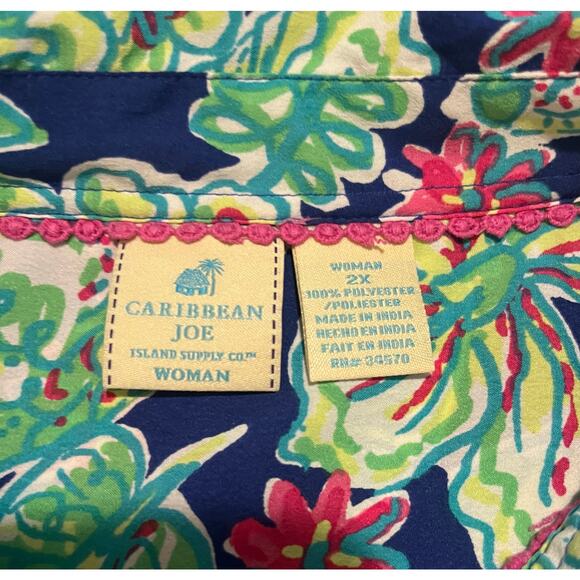 Caribbean Joe blouse - Picture 5 of 6